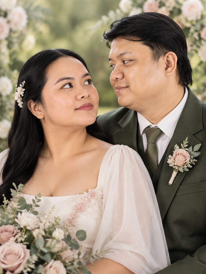 A portrait of Jana and Jonie